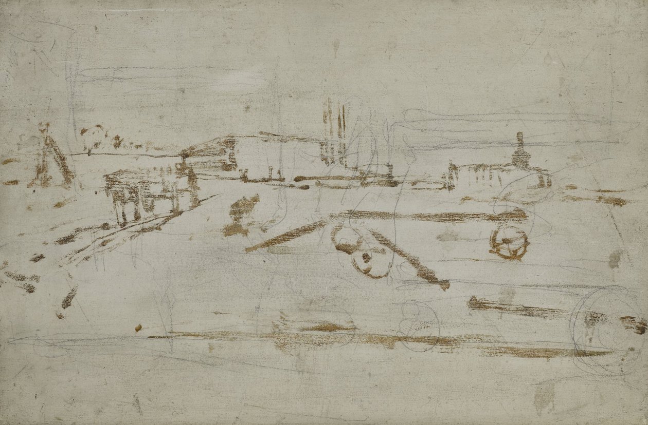 Bir Şehrin Kenarı by George Hendrik Breitner