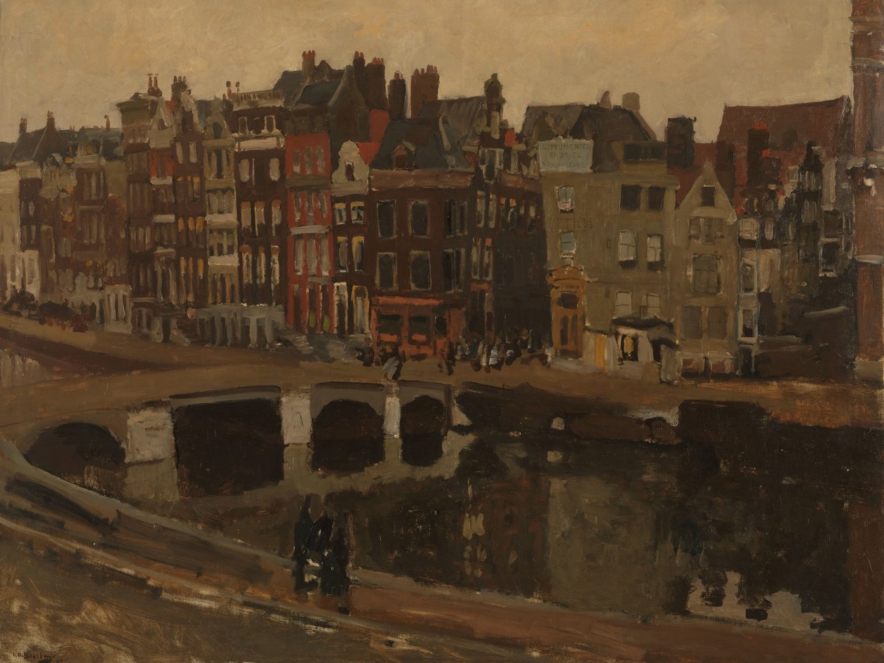 Rokin, Amsterdam by George Hendrik Breitner