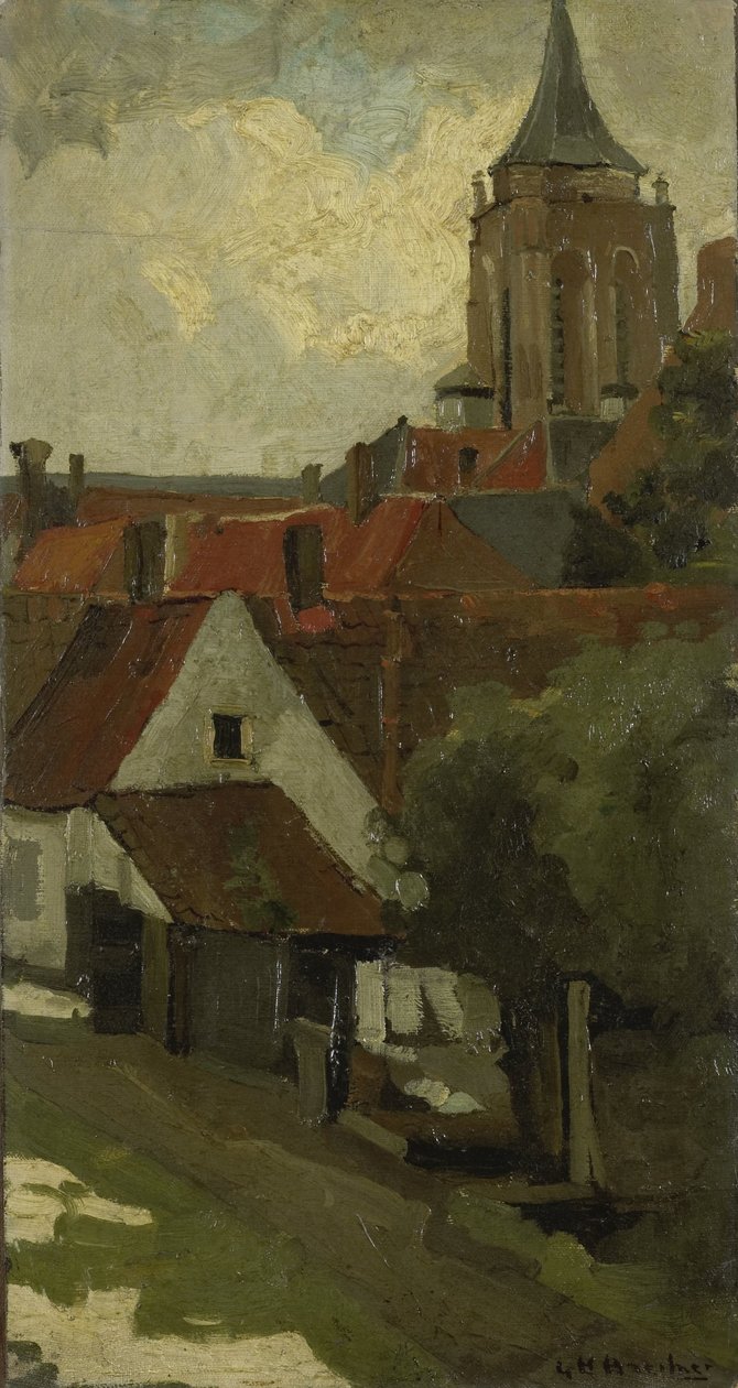 Görkum Kulesi by George Hendrik Breitner