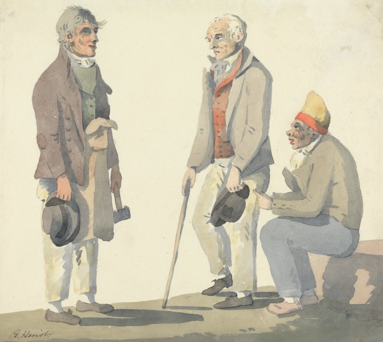 Kanada Figür Çalışmaları by George Heriot