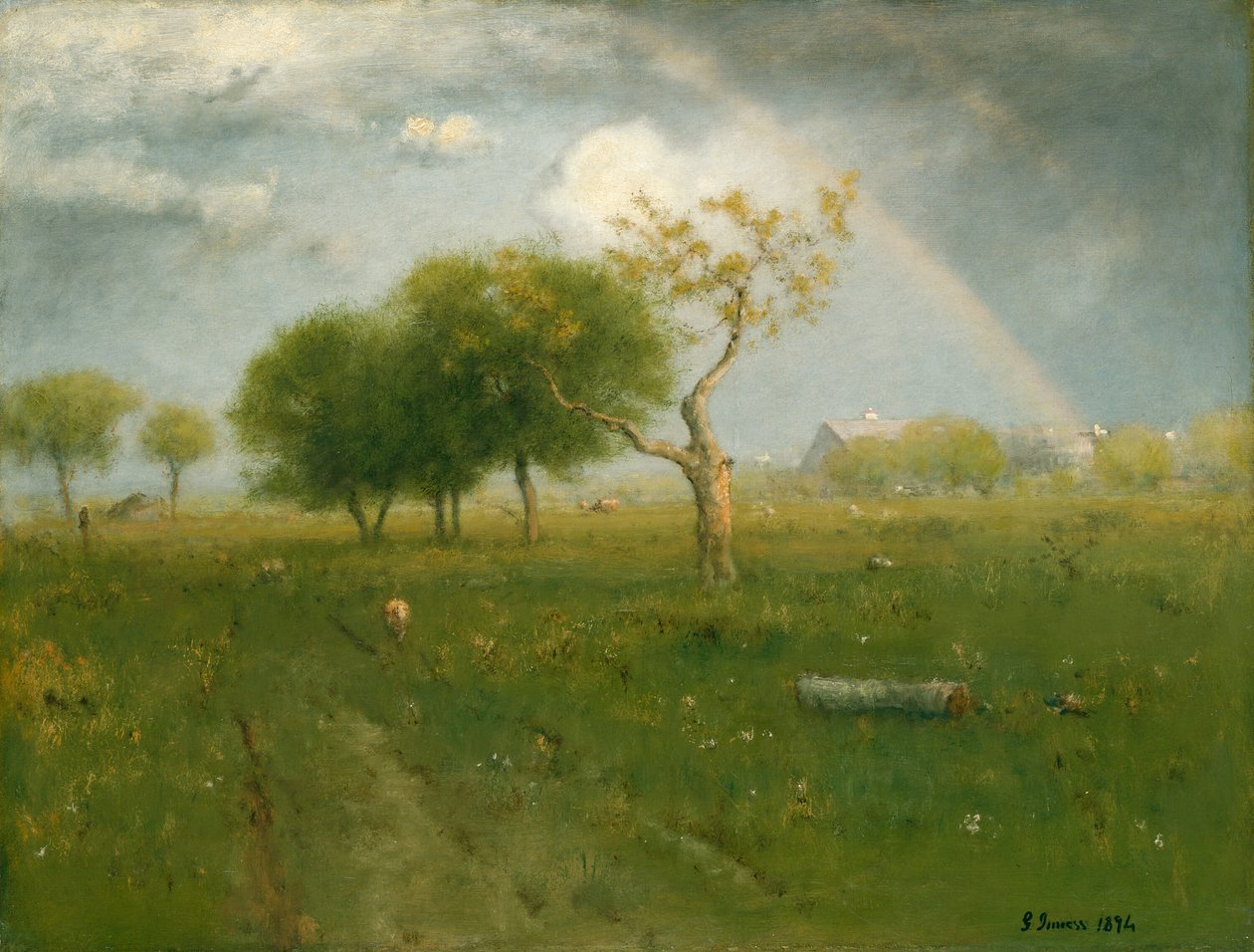Bir Yaz Duşundan Sonra, 1894. by George Inness