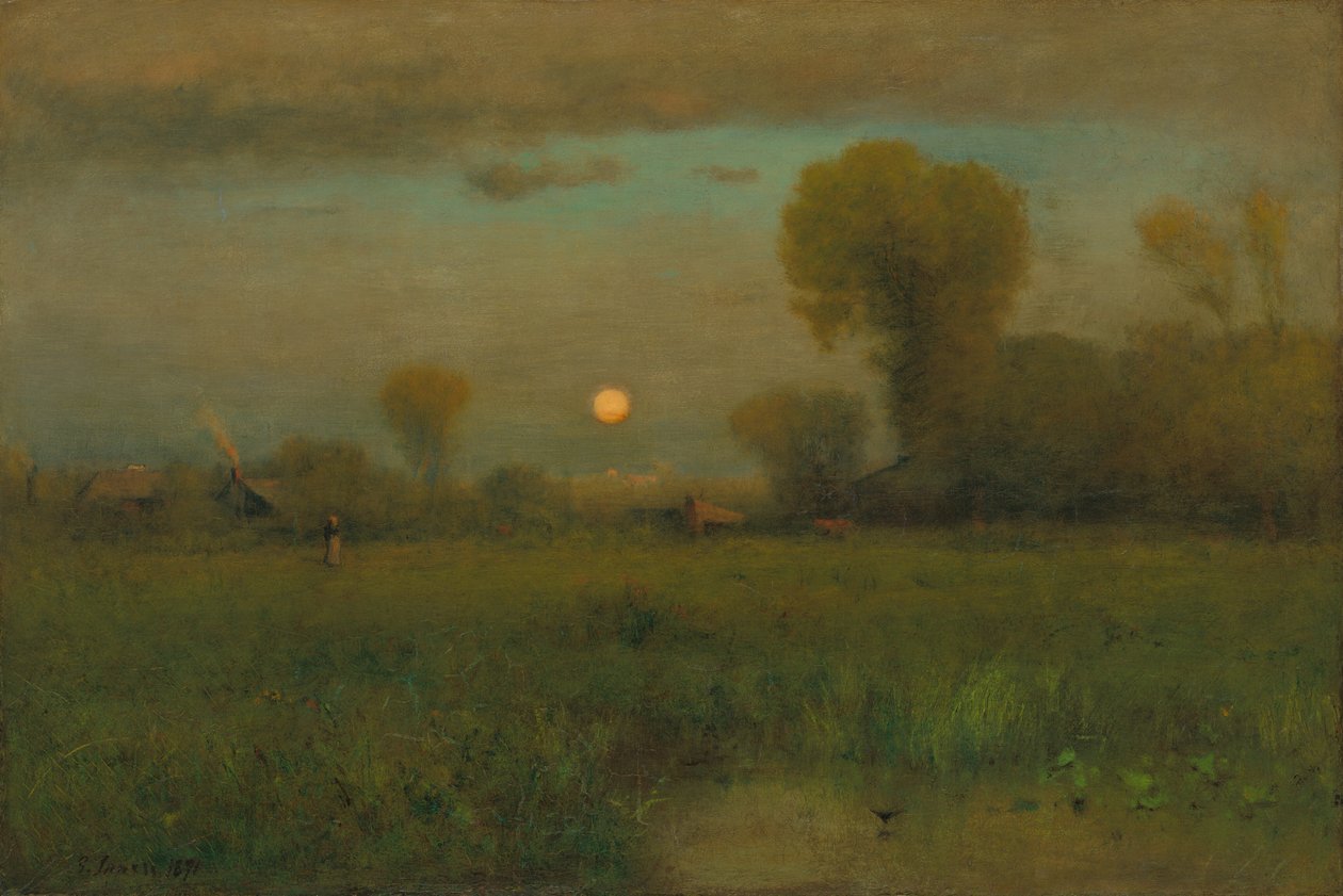 Hasat Ayı, 1891. by George Inness