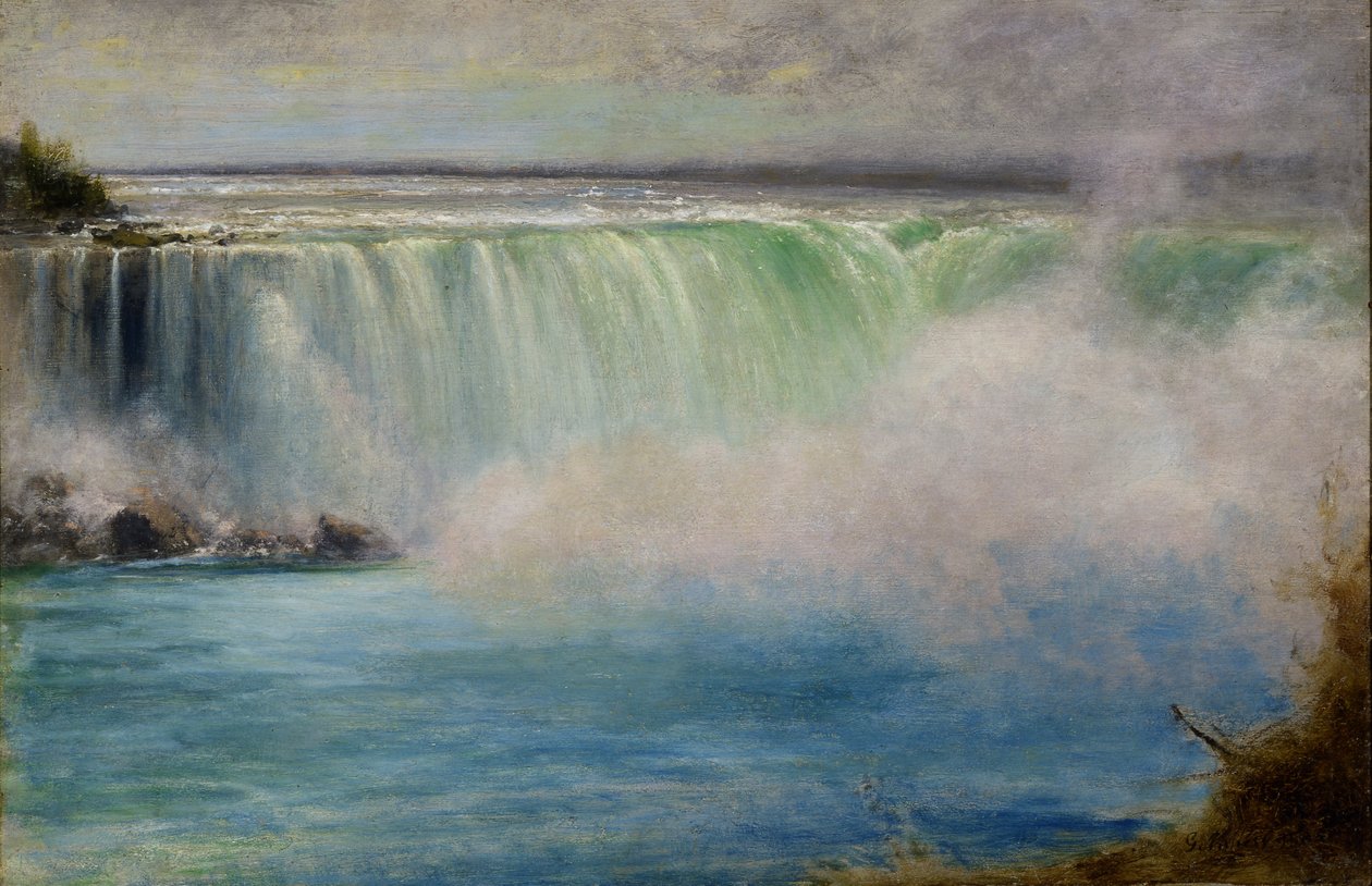 Niagara Şelalesi, 1885. by George Inness