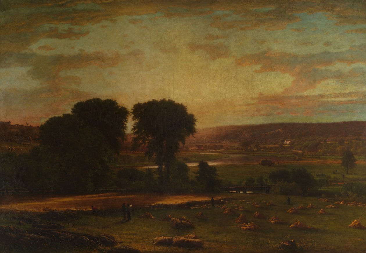 Barış ve Bolluk, 1865. by George Inness