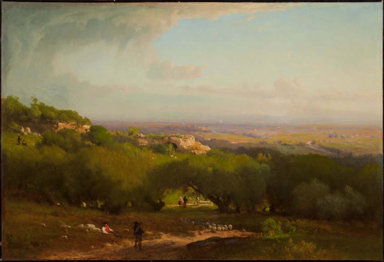 Alban Tepeleri, 1873 by George Inness