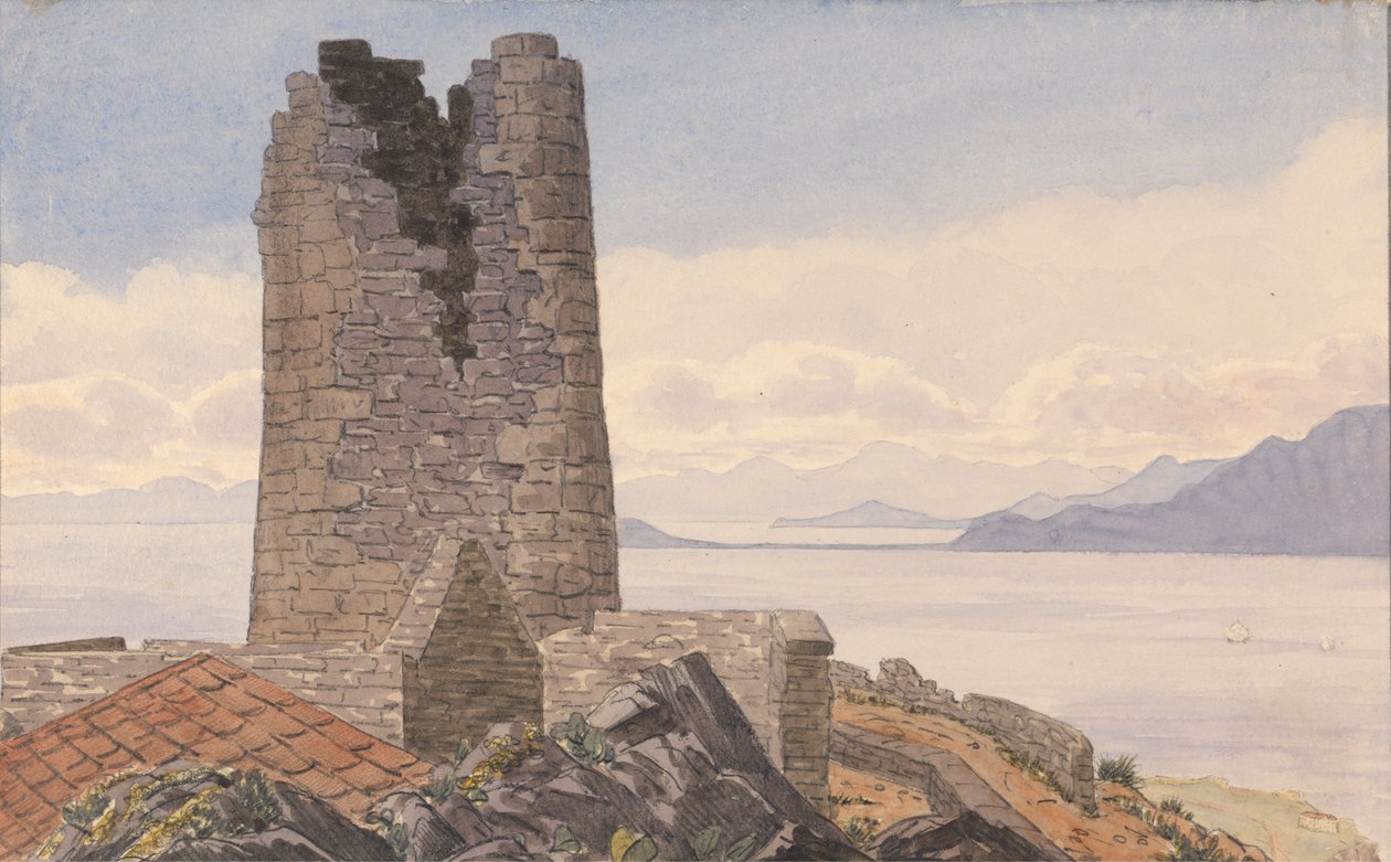 O'Hara'nın Kulesi, Cebelitarık by George Lothian Hall