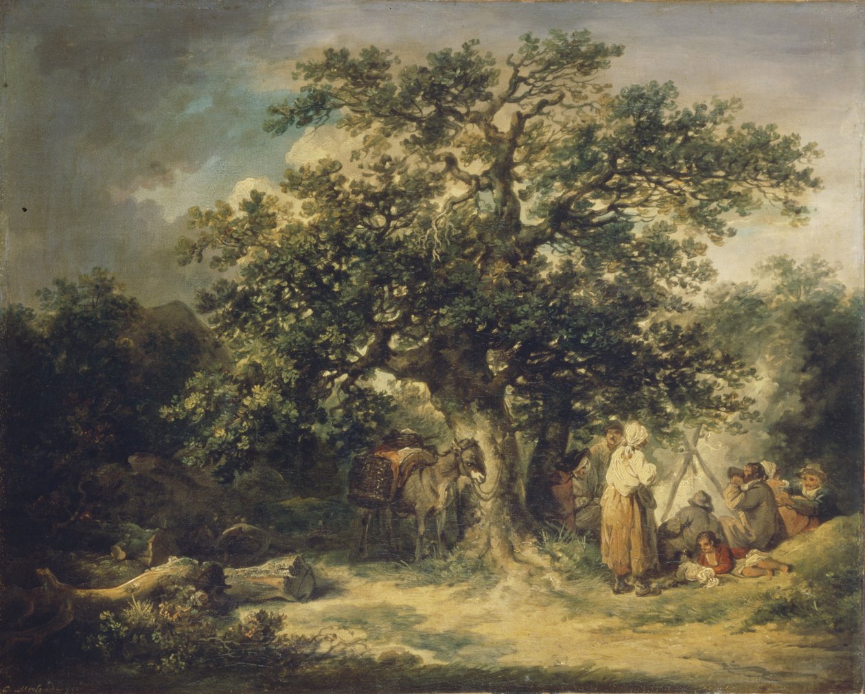 Çingeneler, c. 1800. by George Morland