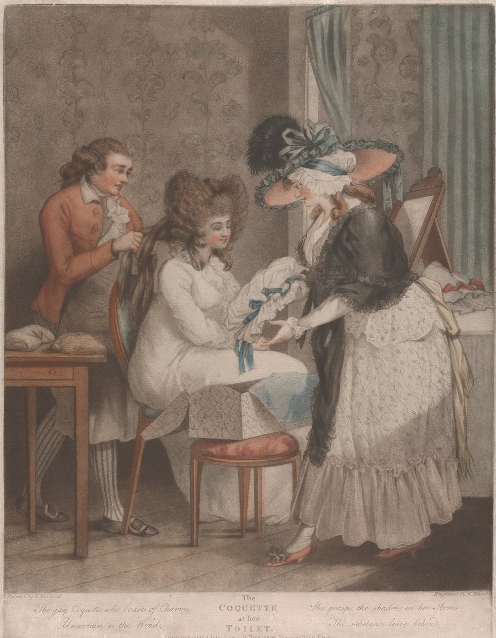 Tuvaletindeki Coquette by George Morland