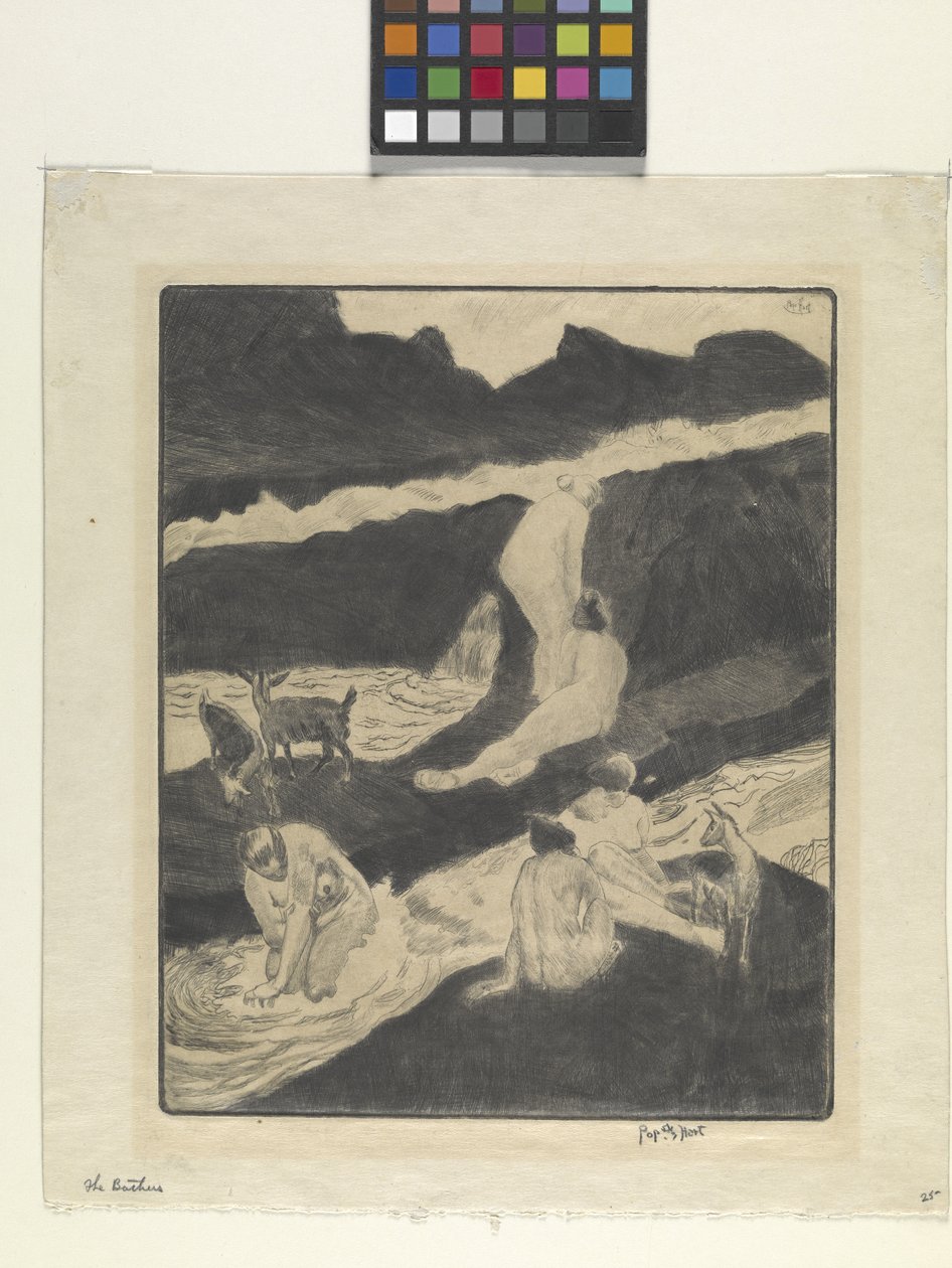 Yıkananlar (kuru nokta) by George Overbury