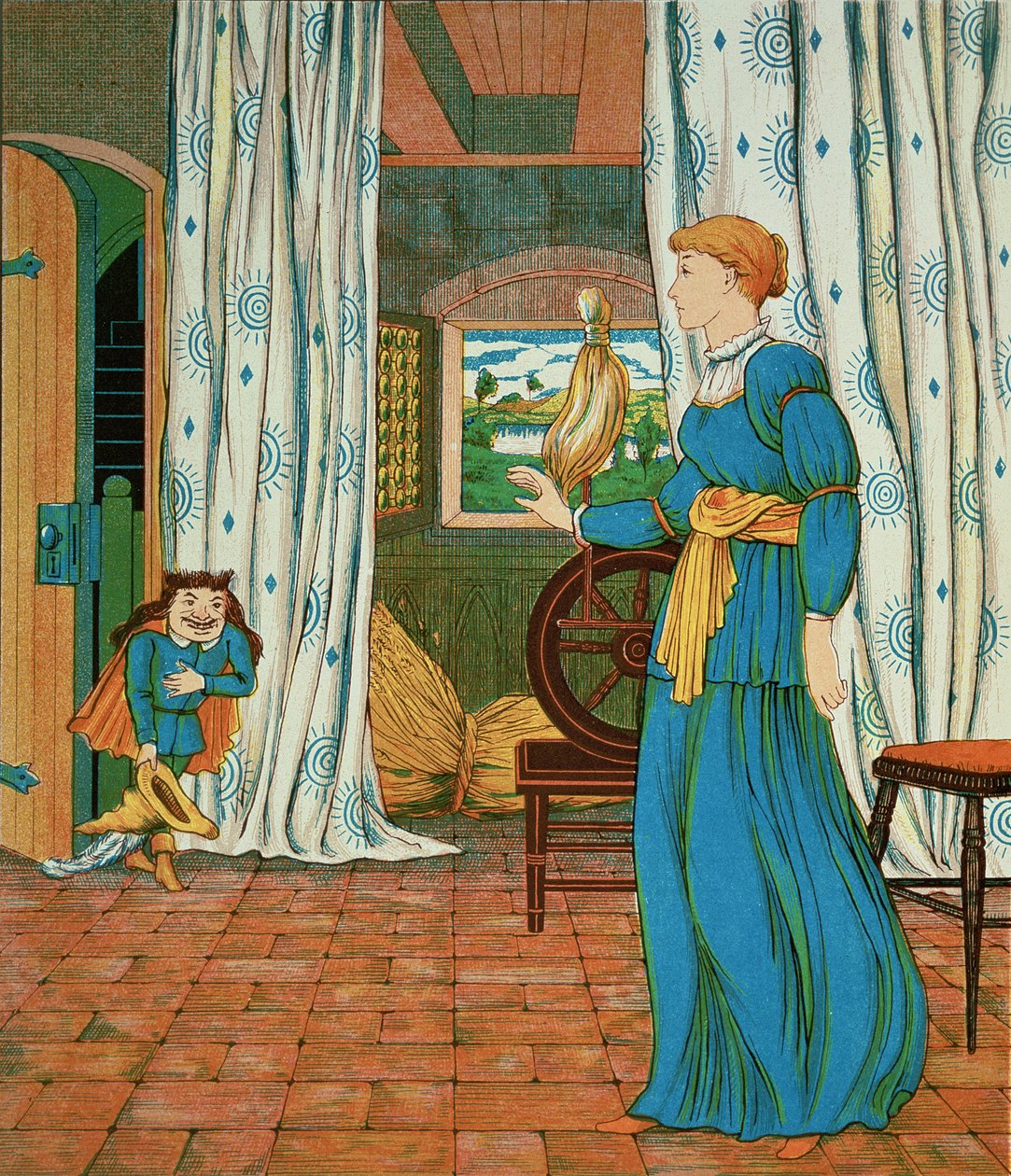 Prenses ile Rumpelstiltskin by George R. Halkett