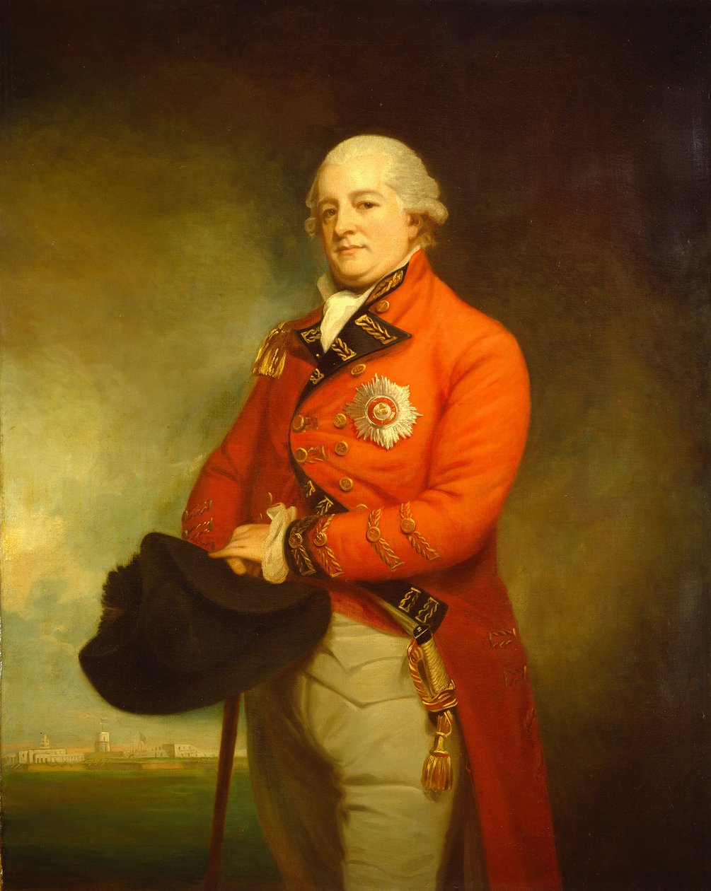 Tümgeneral Sir Archibald Campbell by George Romney