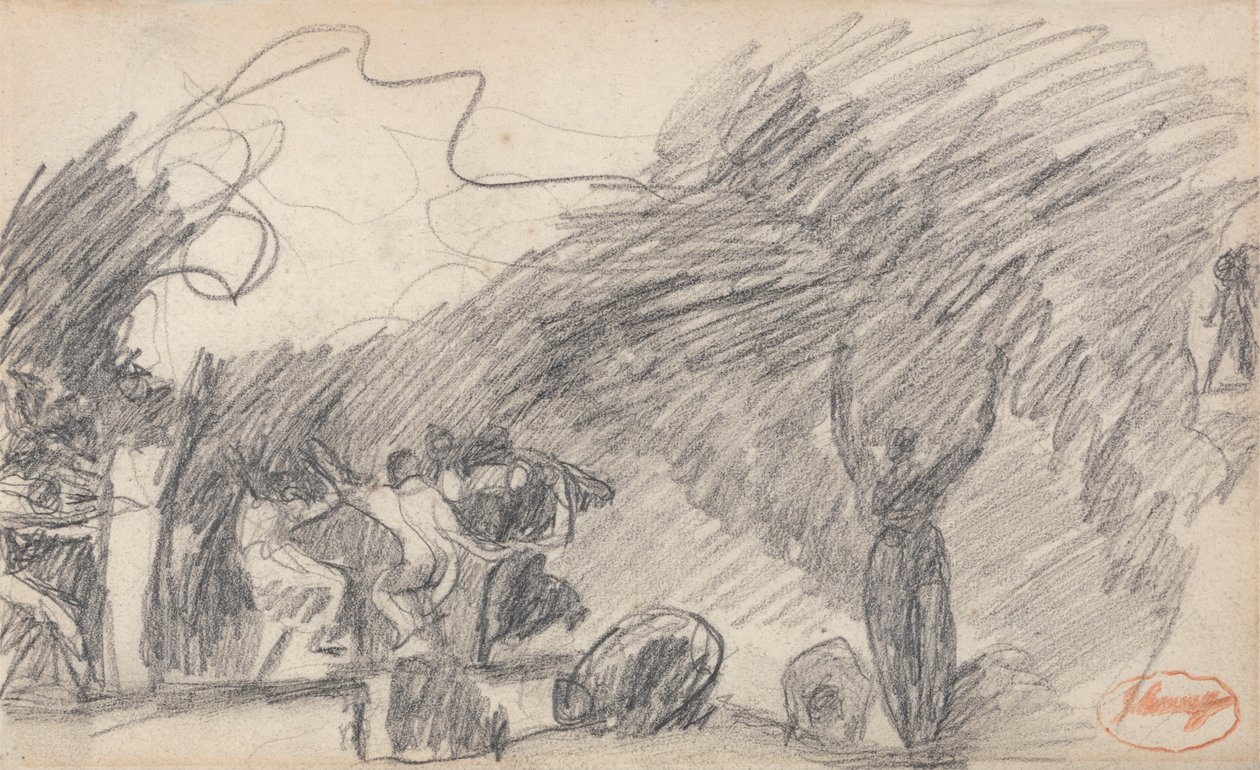 Cadıların Mağarası - Macbeth by George Romney