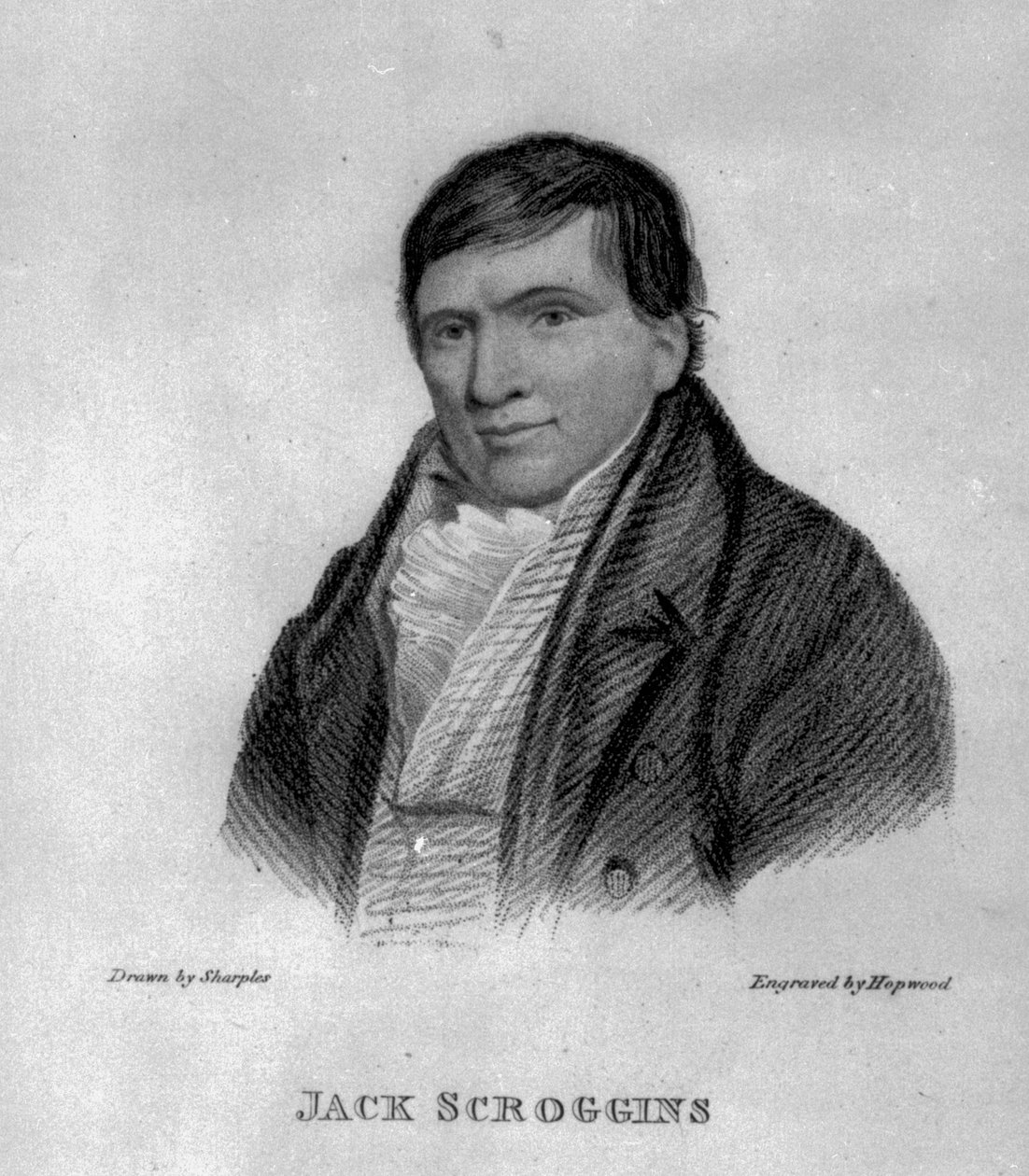 Hopwood tarafından kazınmış Jack Scroggins, by George Sharples