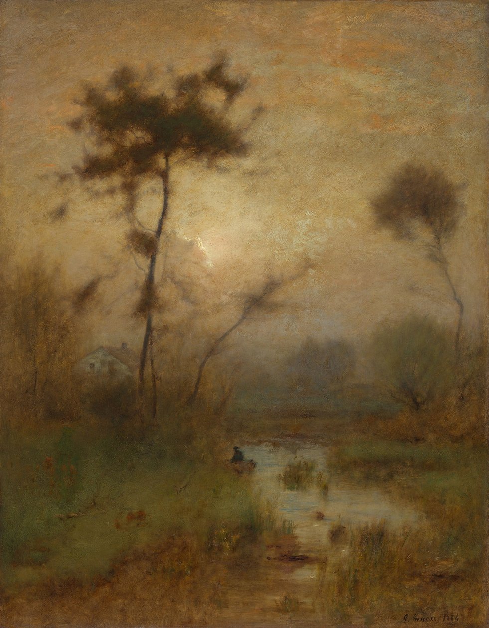 Gümüş Bir Sabah by George Snr. Inness