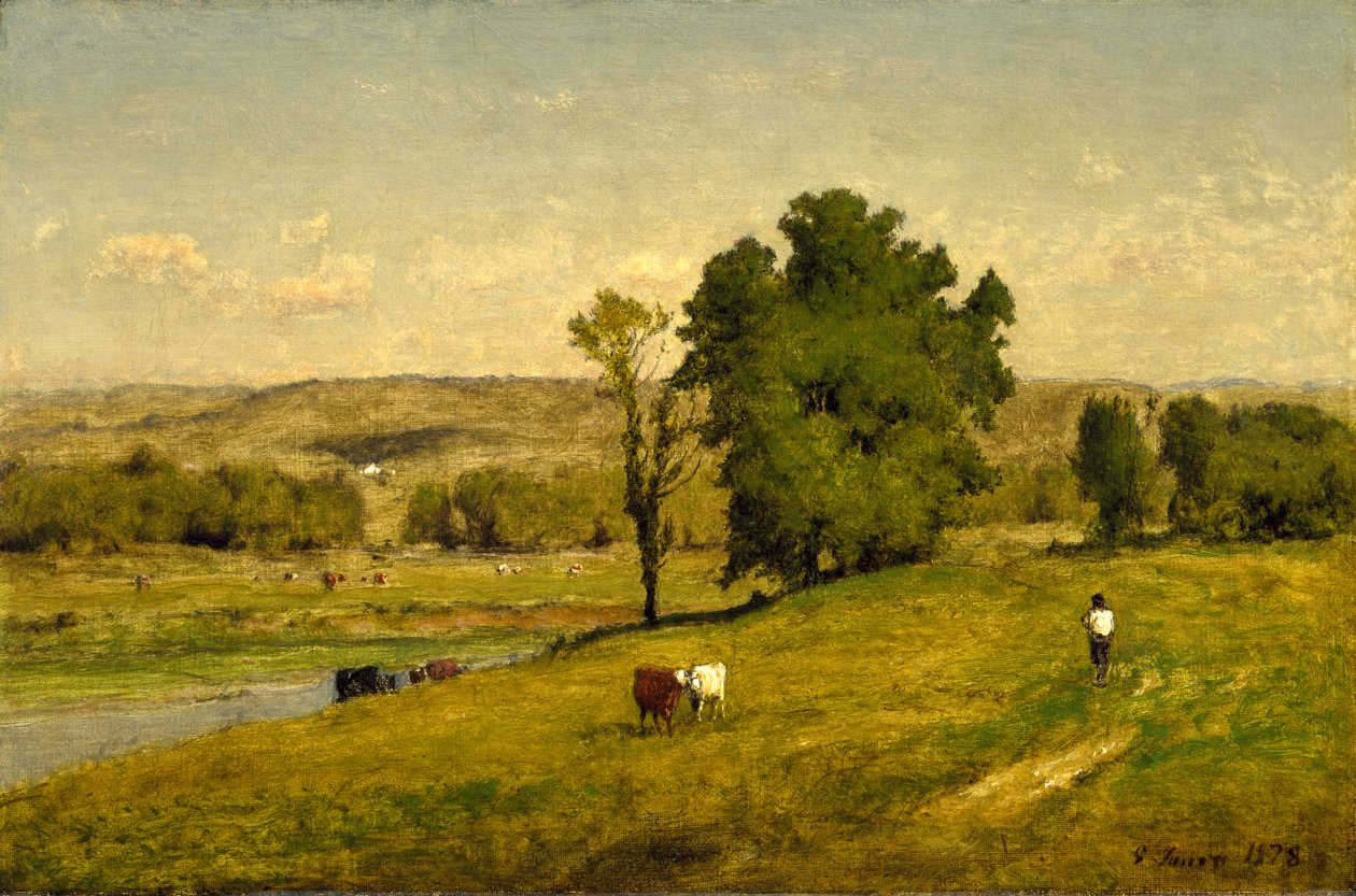 Manzara, 1878 by George Snr. Inness