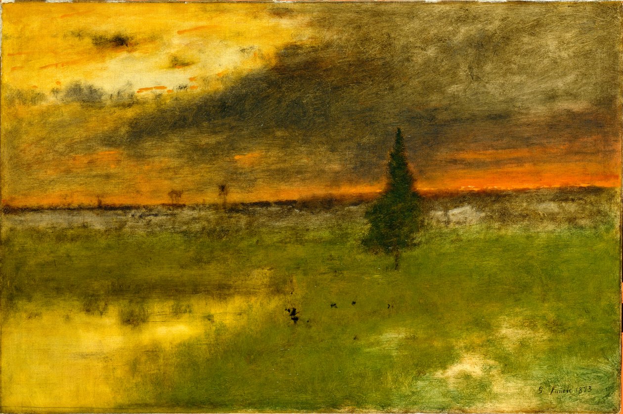 Yalnız Çam by George Snr. Inness