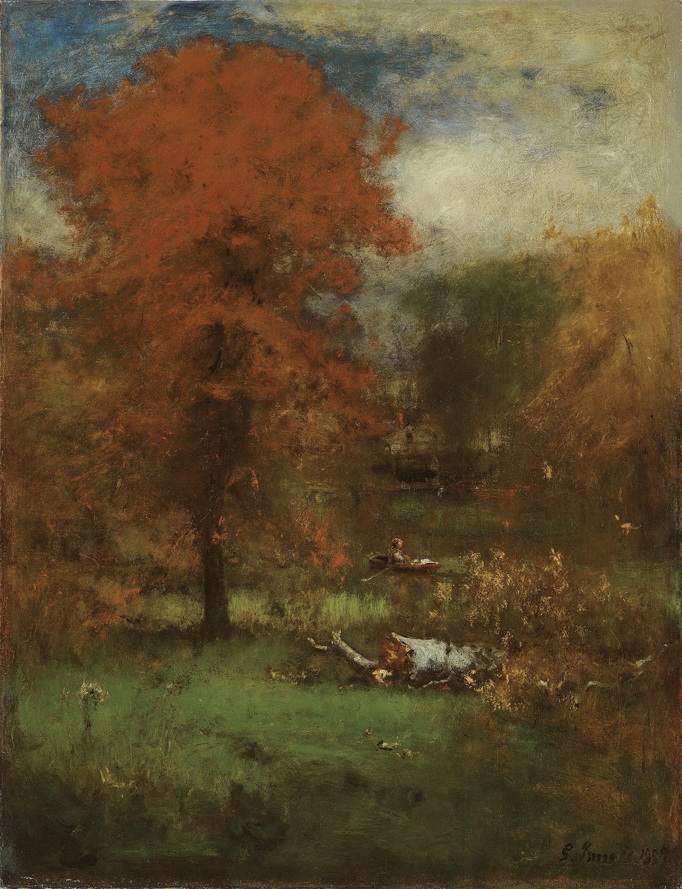 Değirmen Göleti, 1889 by George Snr. Inness