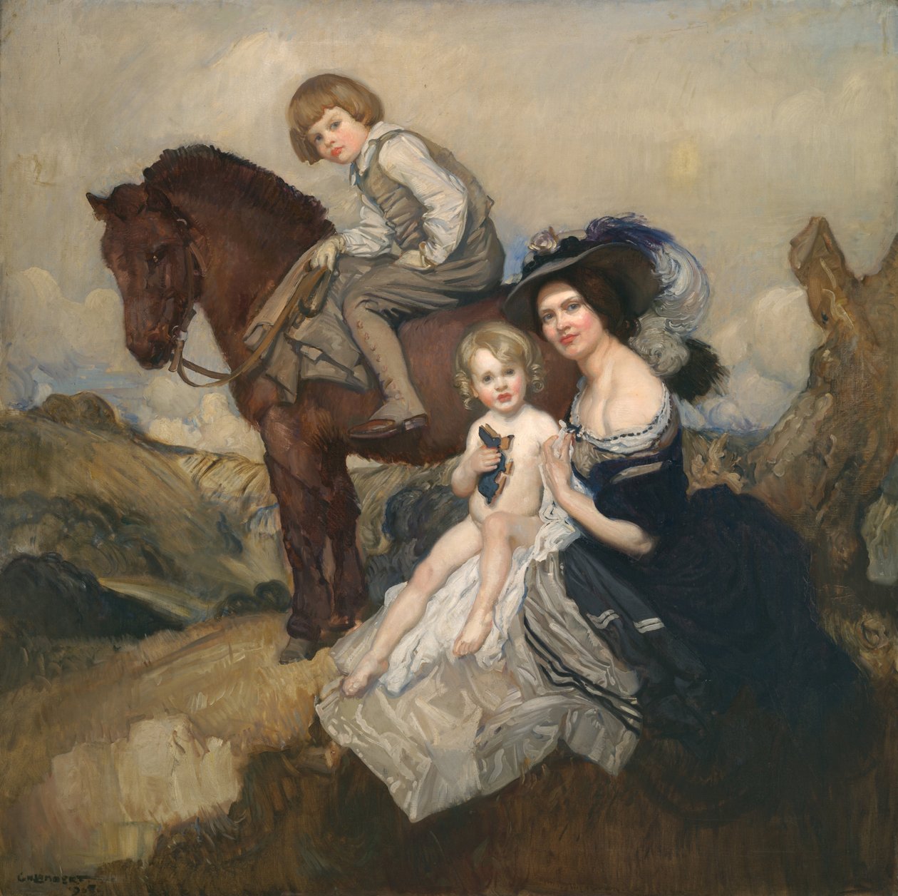 Portre grubu by George Washington Lambert