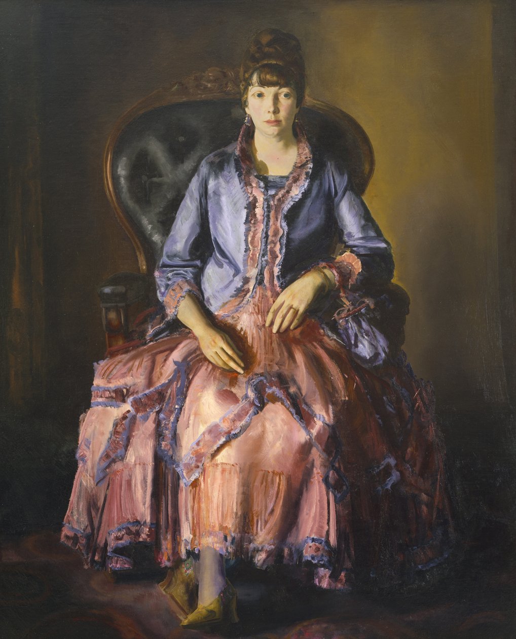 Mor Elbiseli Emma by George Wesley Bellows