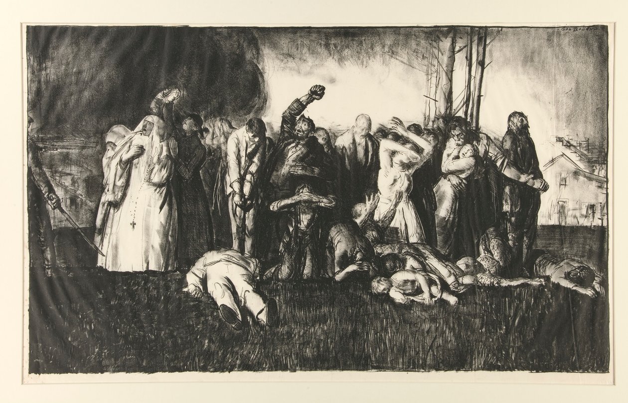 Katliam: Savaş Serisi by George Wesley Bellows