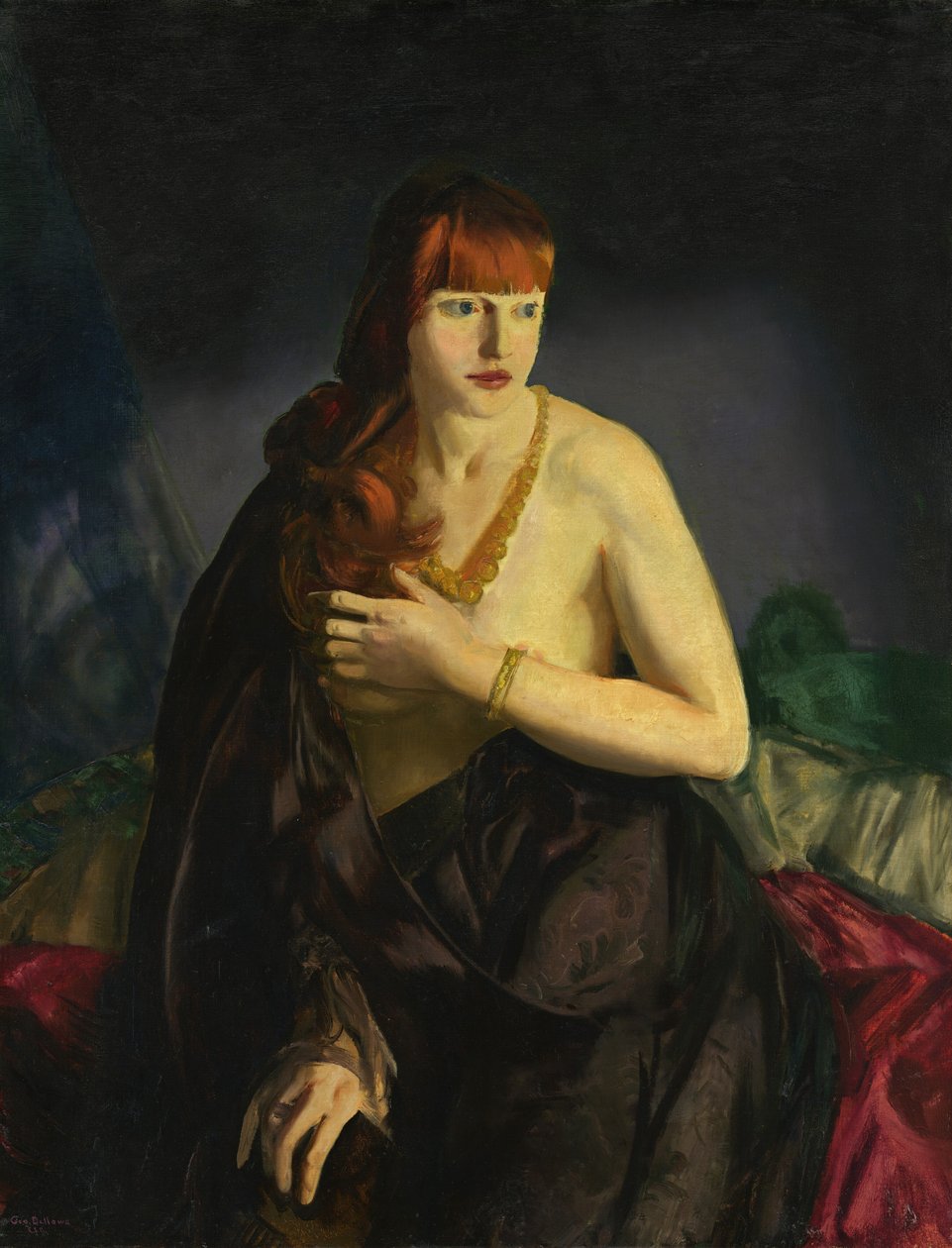 Kızıl Saçlı Çıplak, 1920. by George Wesley Bellows
