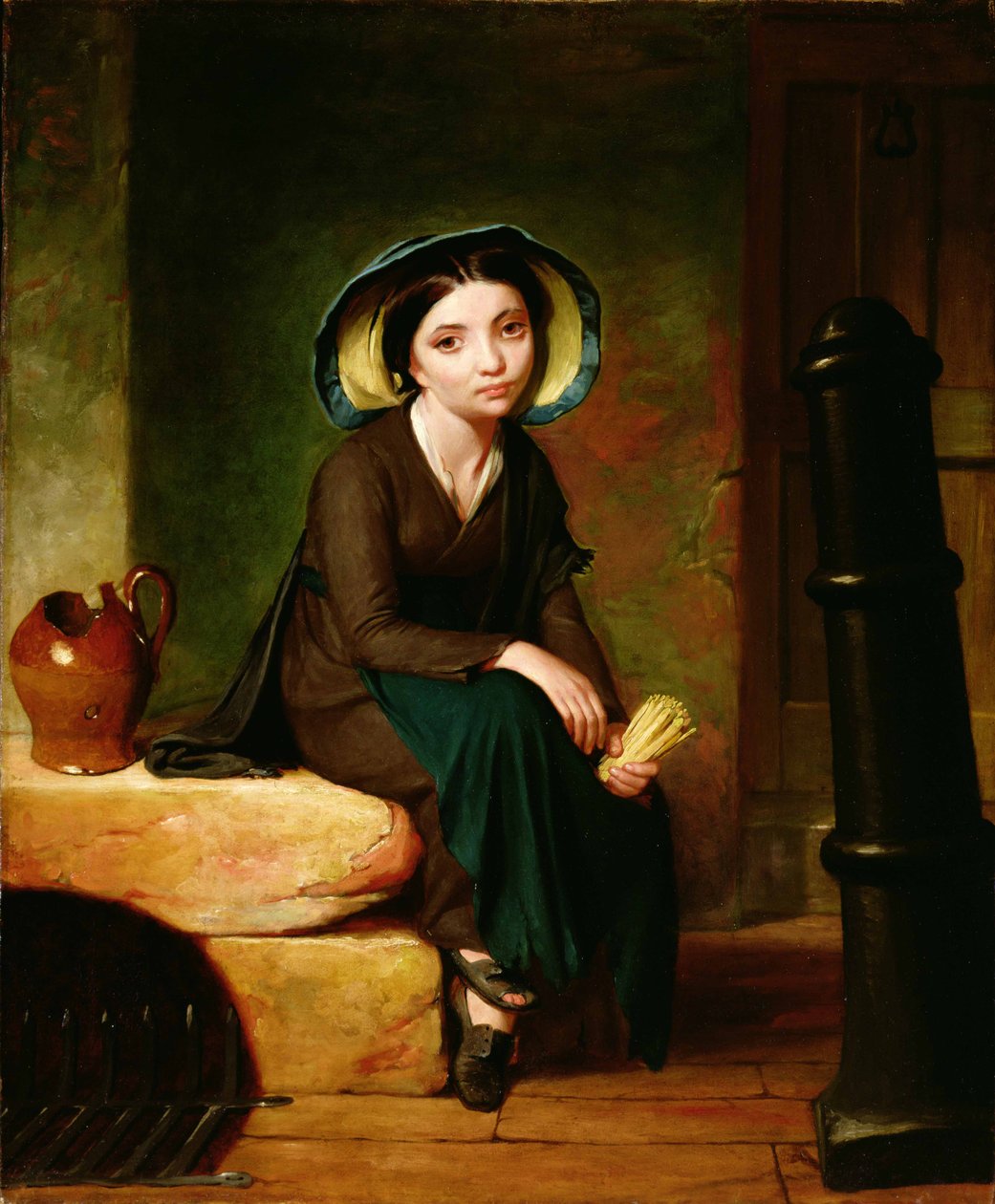 Kibritçi Kız, 1834 by George Whiting Flagg