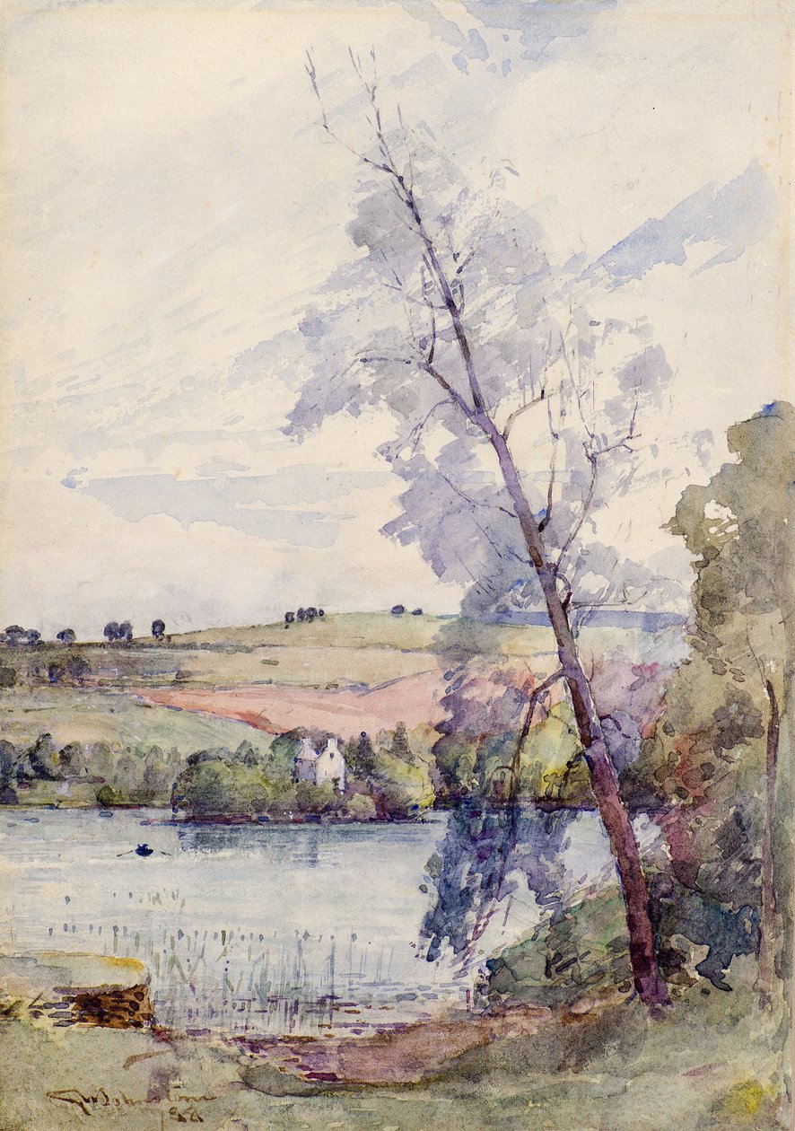 göl sahnesi by George Whitton Johnstone