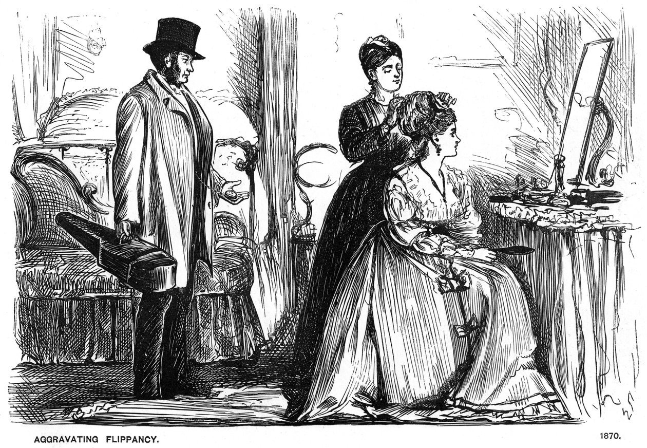 Ağırlaştırıcı Flippancy, 1870 1891. by George du Maurier