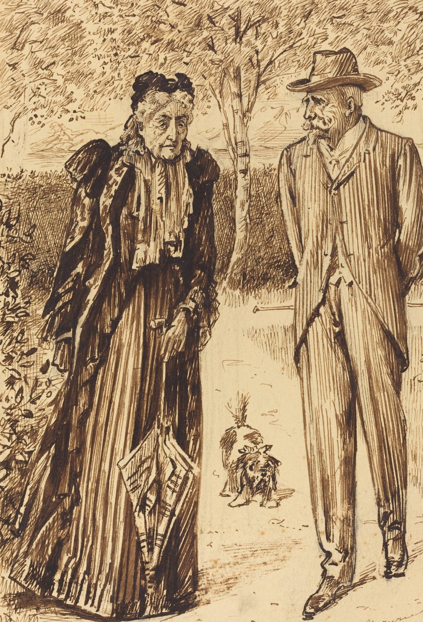 "Olan Kadın" by George du Maurier