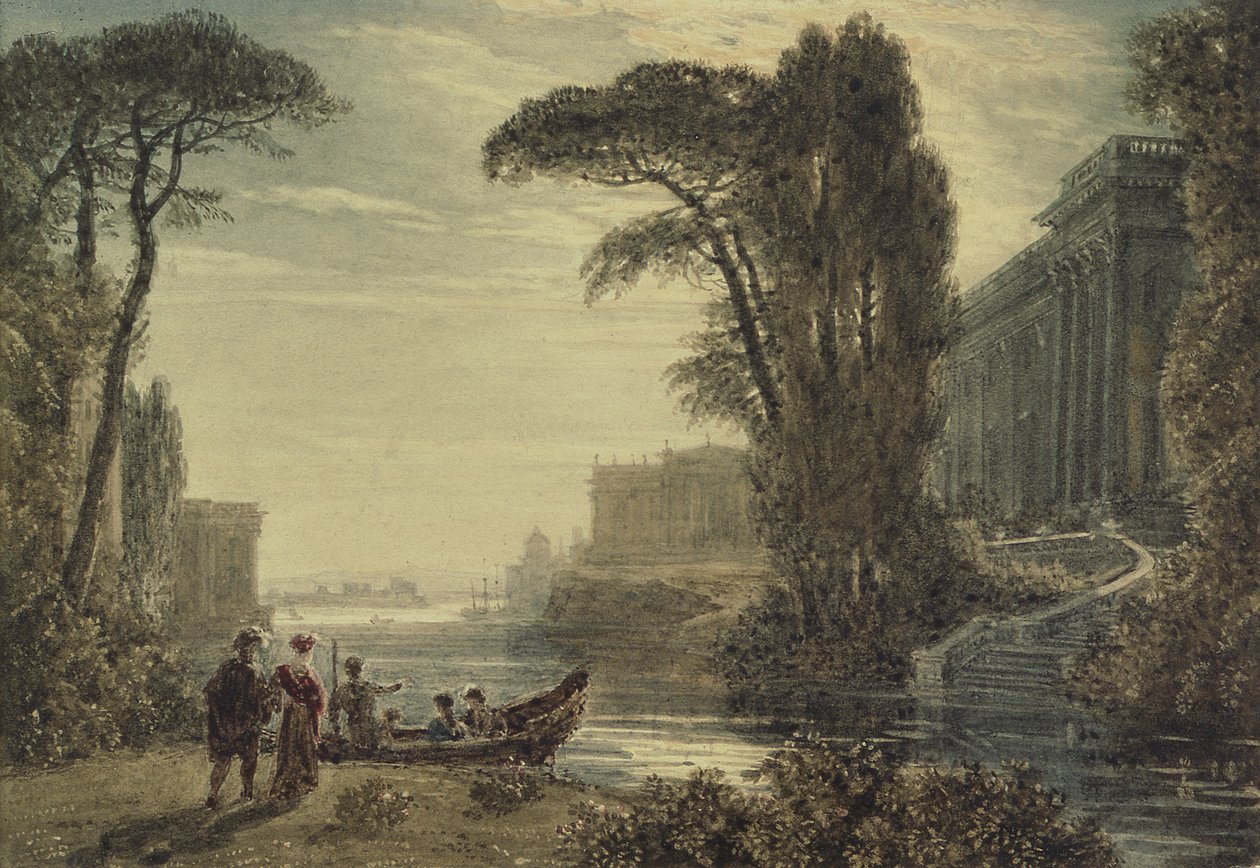 Klasik Bir Kompozisyon by George the Younger Barret