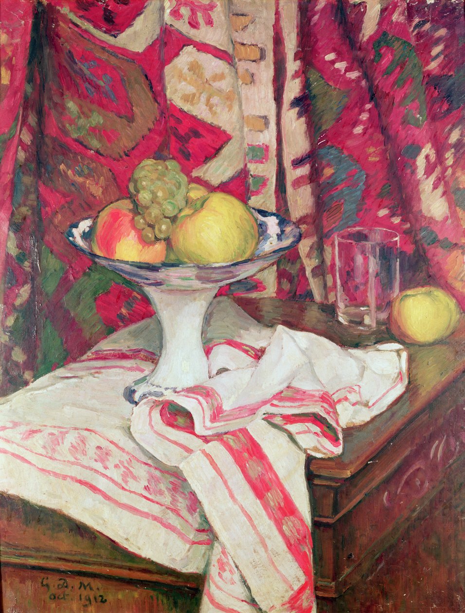 Meyveli Natürmort, 1912 (yağ) by George Daniel de Monfreid