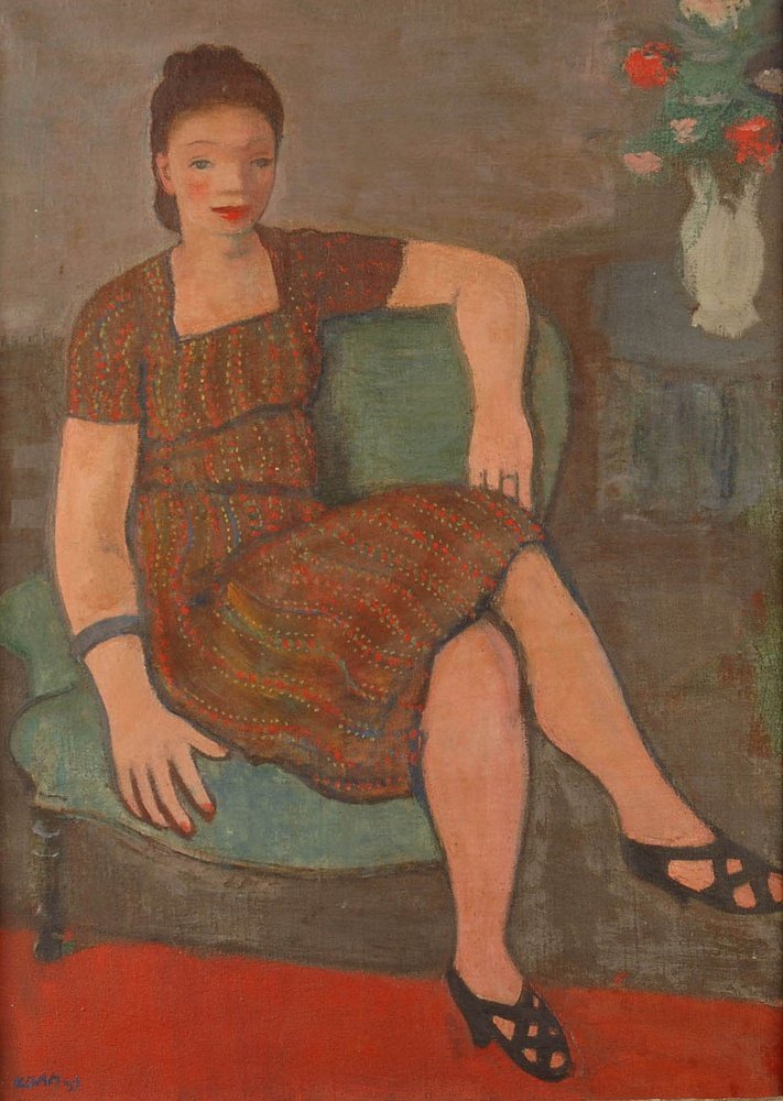 sivri uçlu elbise by Georges Karpeles