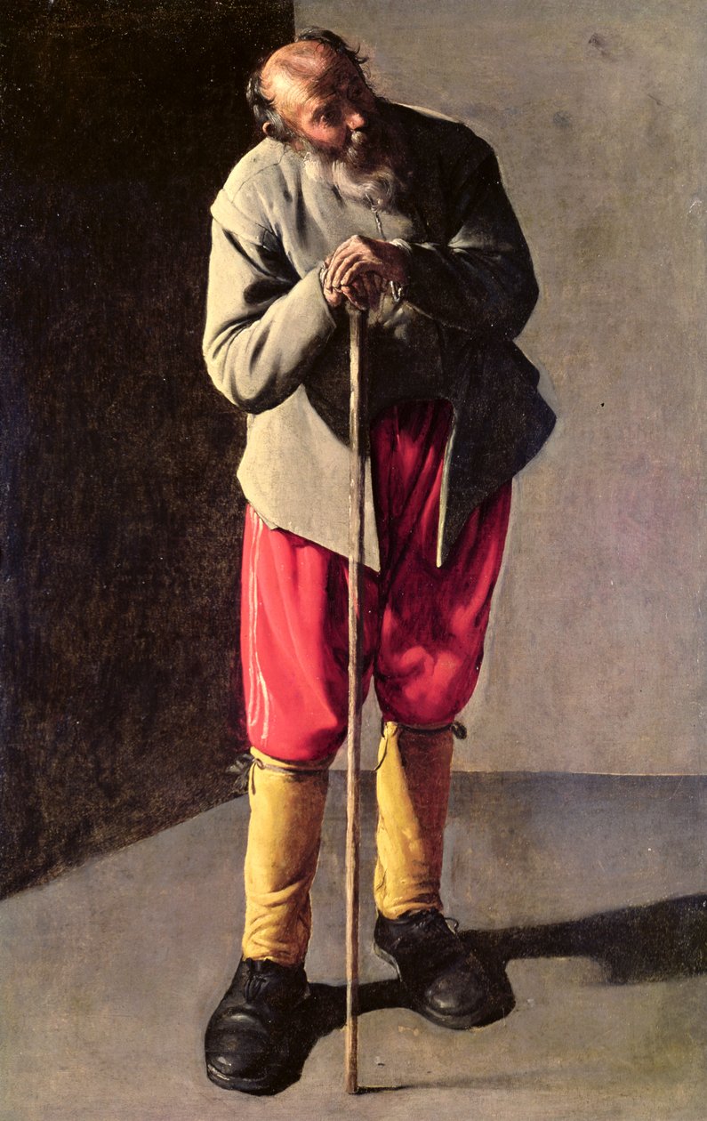 Yaşlı Adam, c.1618-19 by Georges de La Tour