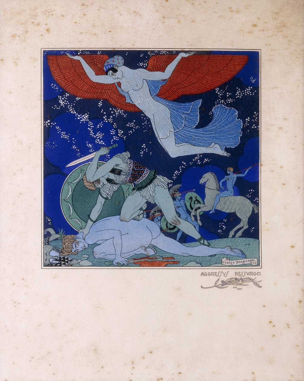 tekrar yükseldim by Georges Barbier