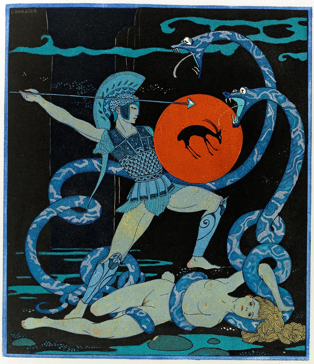Gece Gülleri by Georges Barbier