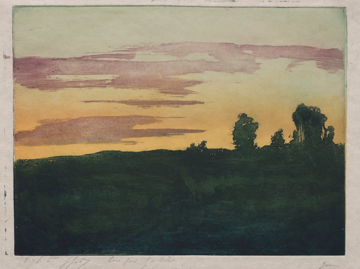 Sarı Akşam by Georges Godin