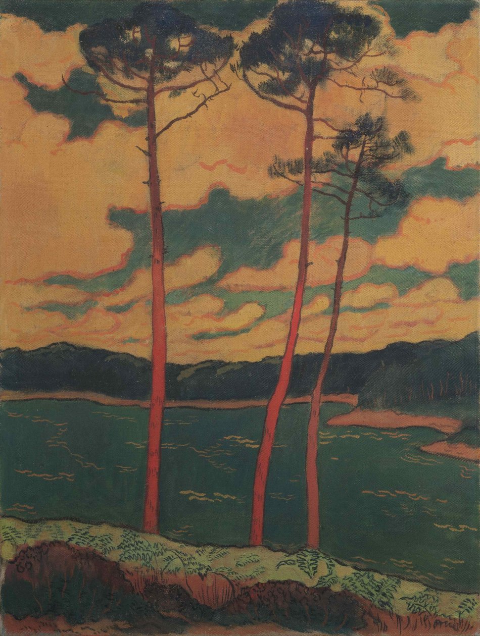 Kızıl Çamlar, 1888. by Georges Lacombe