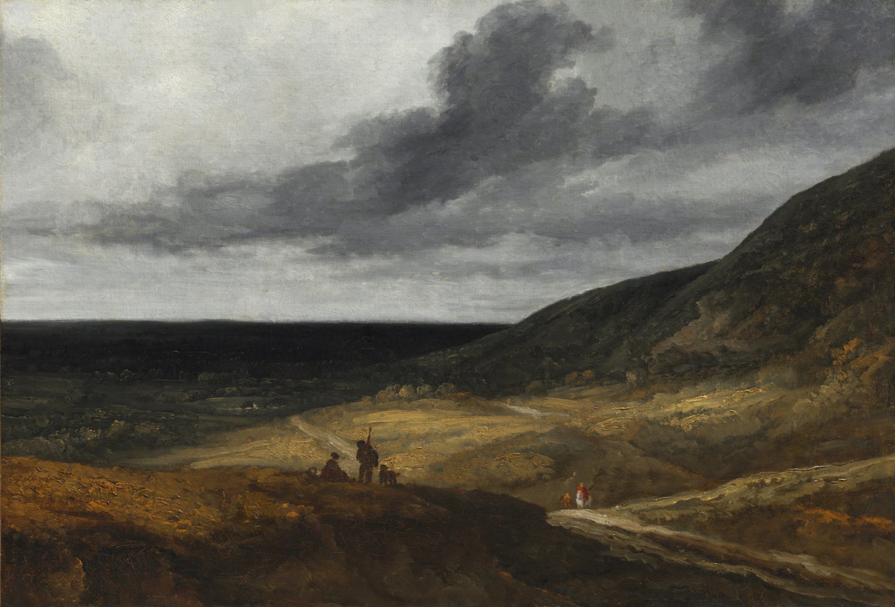 Paris Yakınında Manzara, c. 1840. by Georges Michel