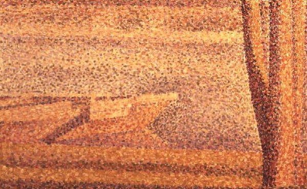 Ağaçlar ve Tekneler by Georges Pierre Seurat