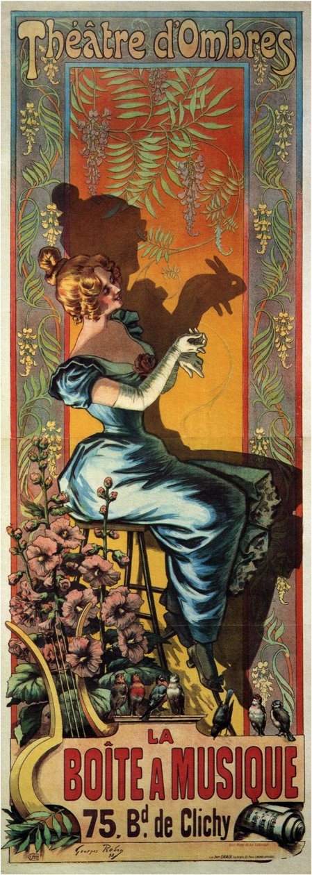 Müzik Kutusu, 1898 by Georges Redon
