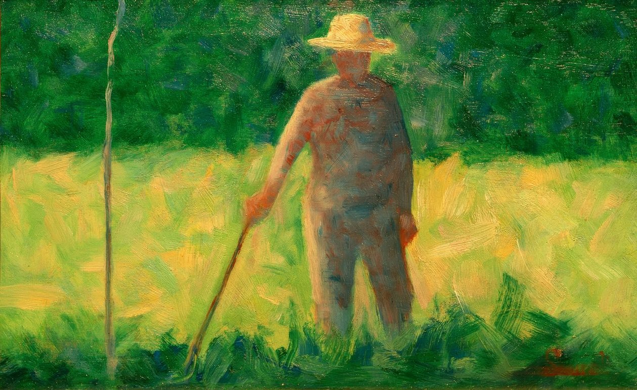 Bahçıvan (Der Gärtner) by Georges Seurat