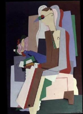 genç adam, okuma by Georges Valmier