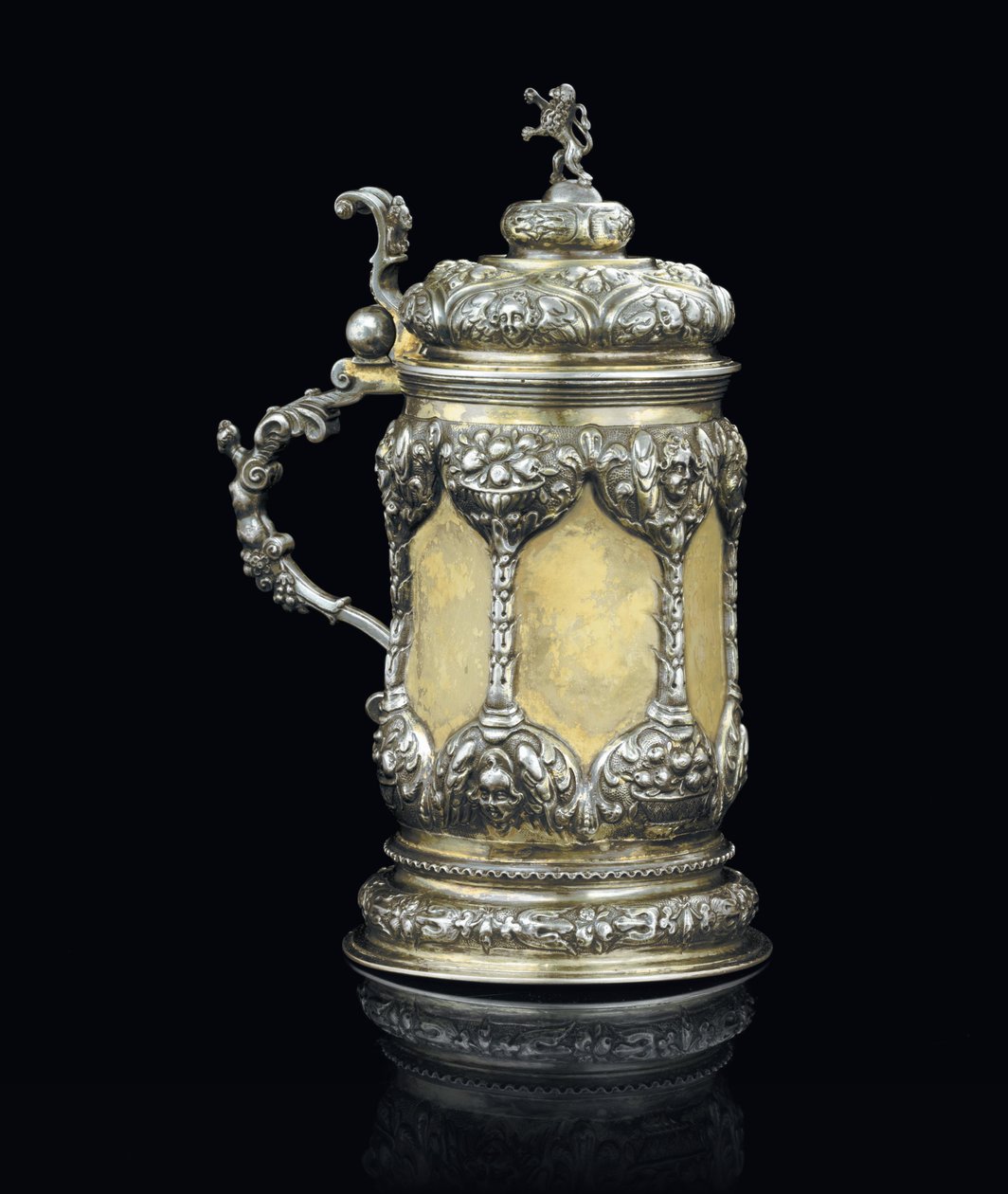 Tankard, Brasso, c.1700 by Georgius III Olescher