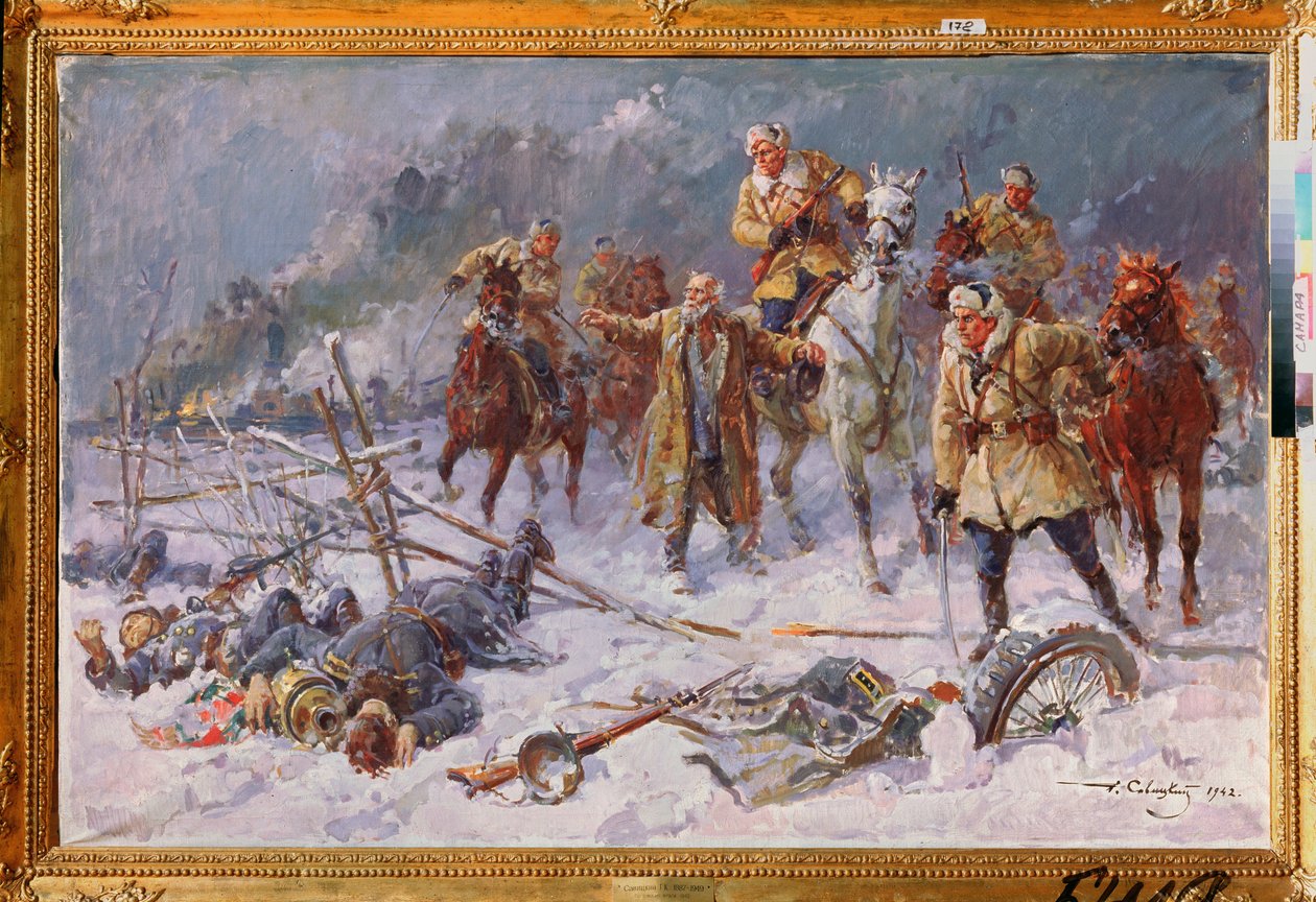 Düşmanın izinde by Georgiy Konstantinovich Savitsky