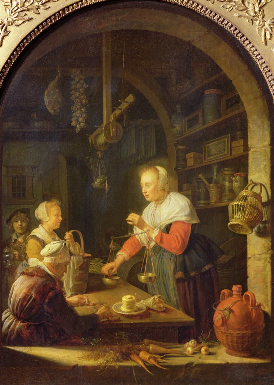 Köy Bakkalı, 1647 by Gerrit Dou