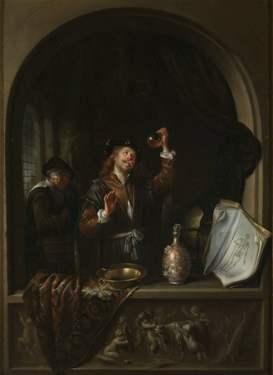 Doktor by Gerard Dou (copy after)