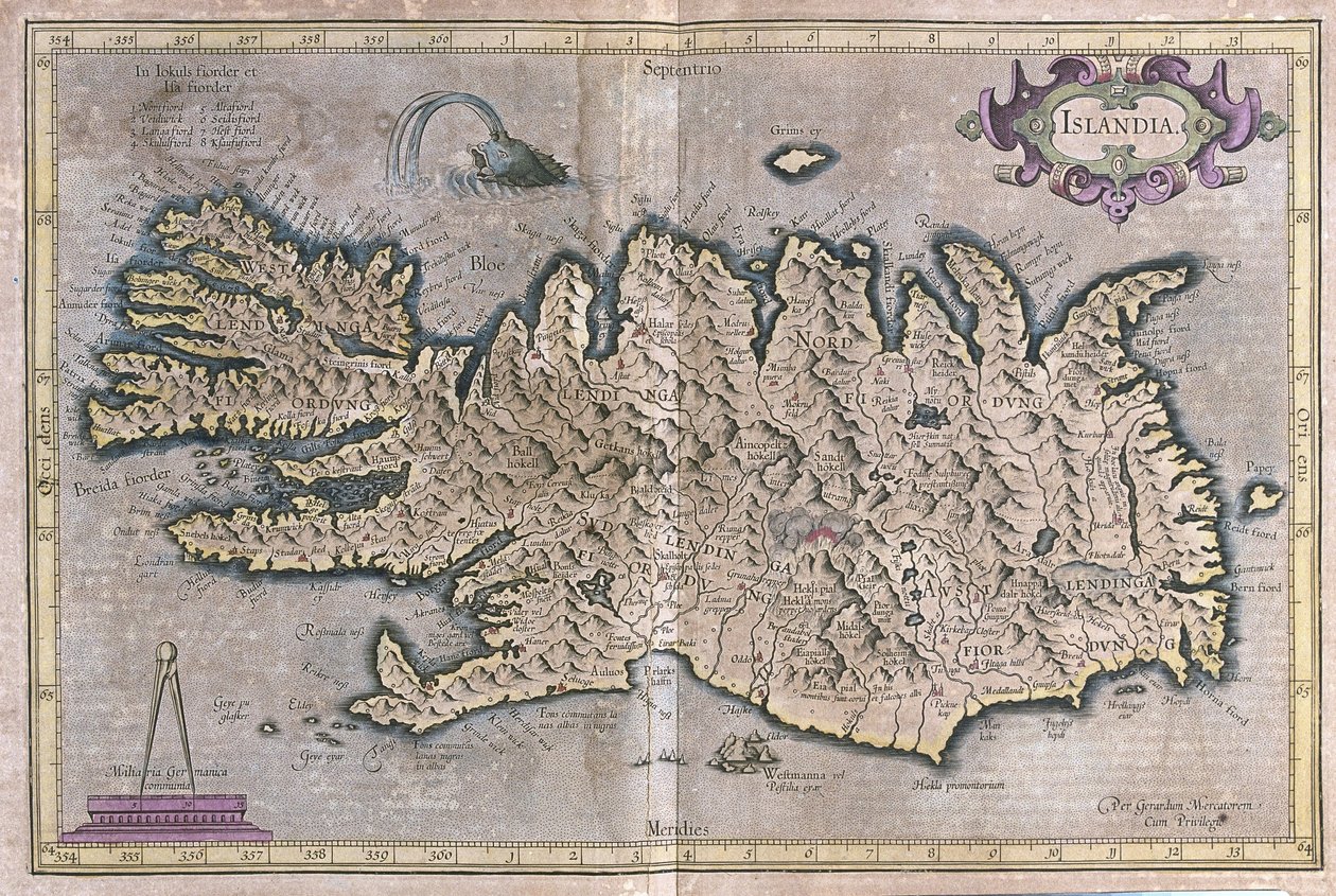 İzlanda by Gerardus Mercator