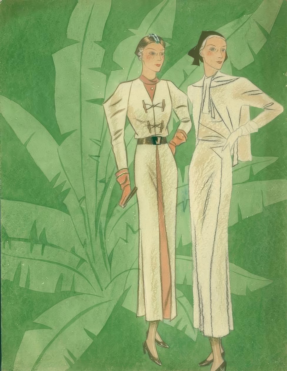 Kadın modası 1934 / elbiseler / Gerd Hartung by Gerd Hartung