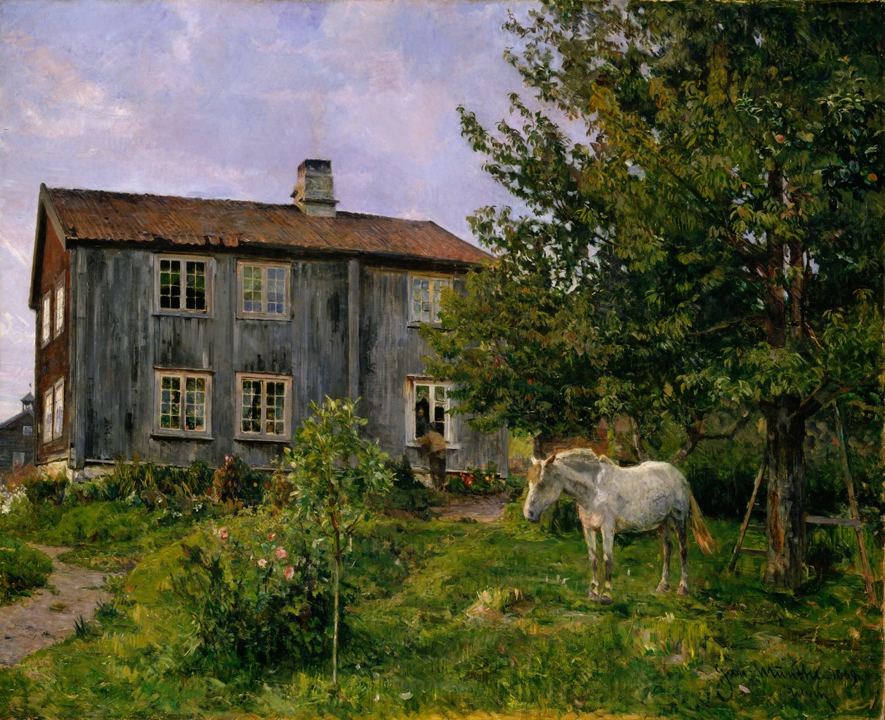 Çiftlikte, Ulvin by Gerhard Peter Frantz Vilhelm Munthe