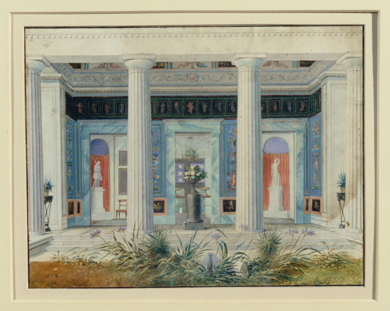 Bahçe revak, c.1834 by German School